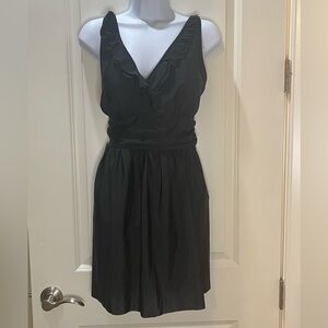 Black One Piece Swimsuit Swimdress Padded Size 2XL